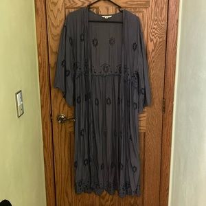 Women’s Eyelet Detail Kimono